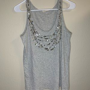 Sequin J.Crew Tank Top